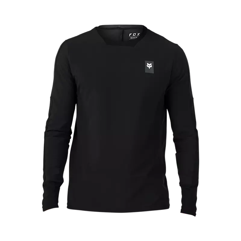 Fox Racing Defend Thermal Long Sleeve Mtb Jersey - Black - 2024 1