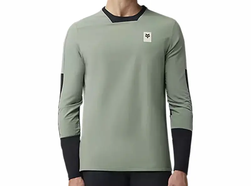Fox Racing Defend Thermal Long Sleeve Mtb Jersey - Moss 1