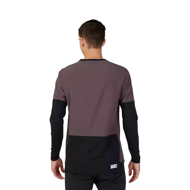 Fox Racing Defend Thermal Long Sleeve Mtb Jersey - Purple - 2023 3