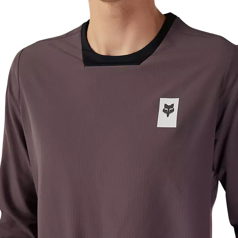 Fox Racing Defend Thermal Long Sleeve Mtb Jersey - Purple - 2023 4