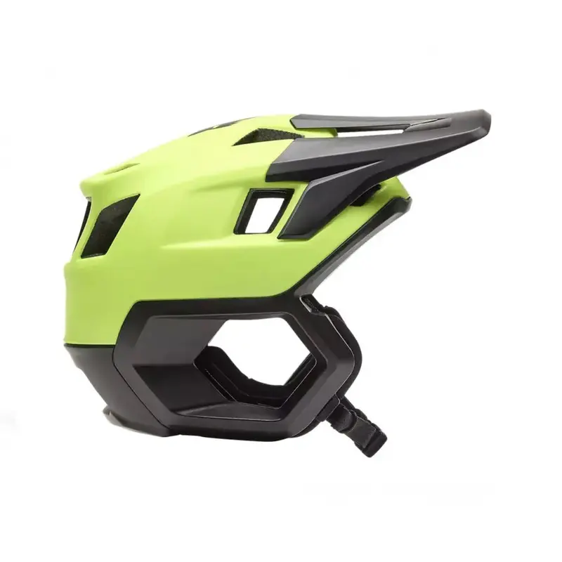 Fox Racing Dropframe Mtb Helmet - Flo Yellow 1