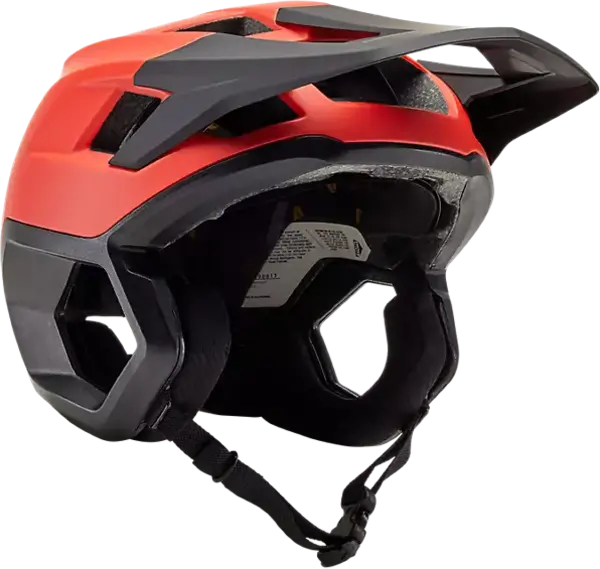 Fox Racing Dropframe Mtb Helmet - Orange Flame 2