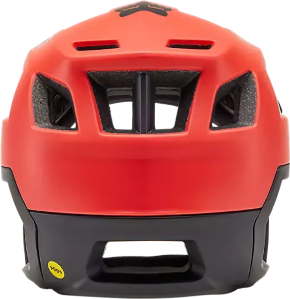 Fox Racing Dropframe Mtb Helmet - Orange Flame 4
