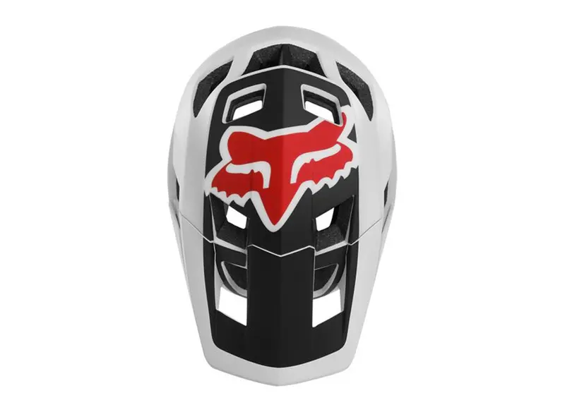 Fox Racing Dropframe Mtb Helmet - White-Black - 2019 2