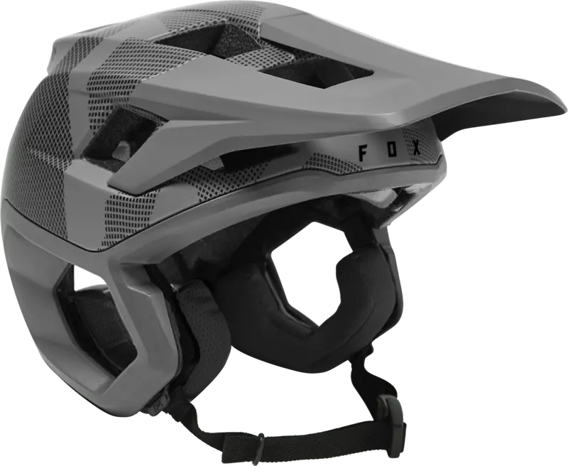 Fox Racing Dropframe Pro Camo Mtb Helmet - Gray Camo 2