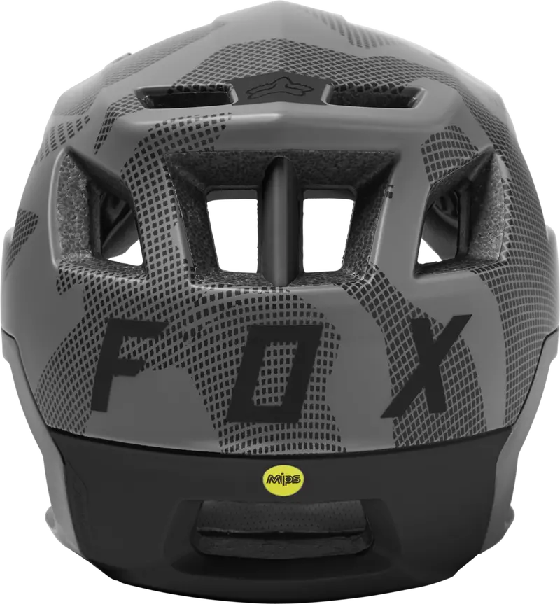 Fox Racing Dropframe Pro Camo Mtb Helmet - Gray Camo 4