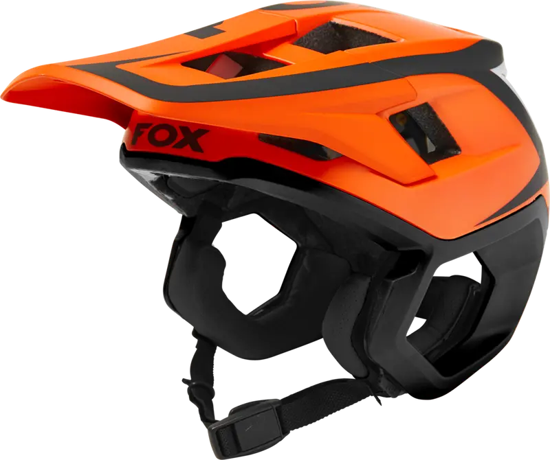 Fox Racing Dropframe Pro Divide Mtb Helmet - Flo Orange - 2022 1