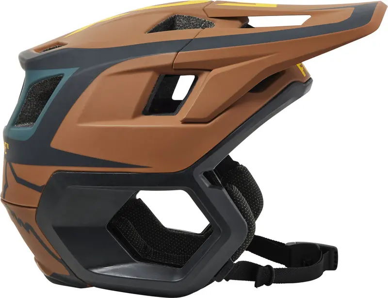Fox Racing Dropframe Pro Divide Mtb Helmet - Nutmeg - 2022 2