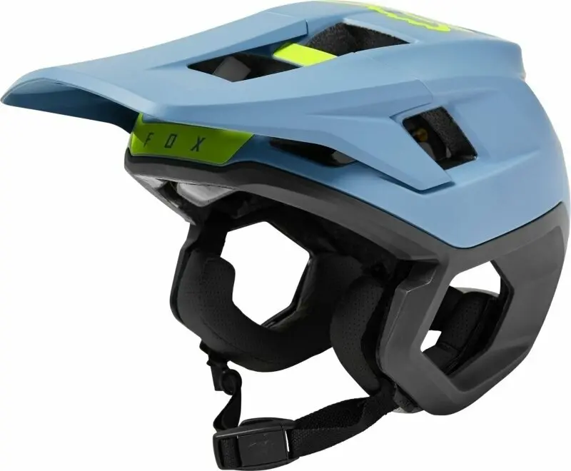 Fox Racing Dropframe Pro Mtb Helmet - Dusty Blue 1