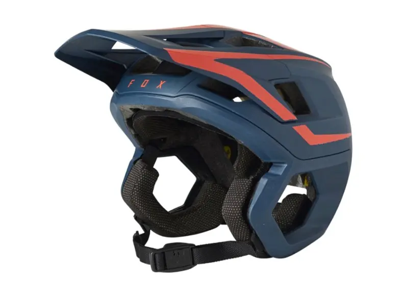 Fox Racing Dropframe Pro Mtb Helmet - Graphic 2 - Dark Indigo - 2021 1