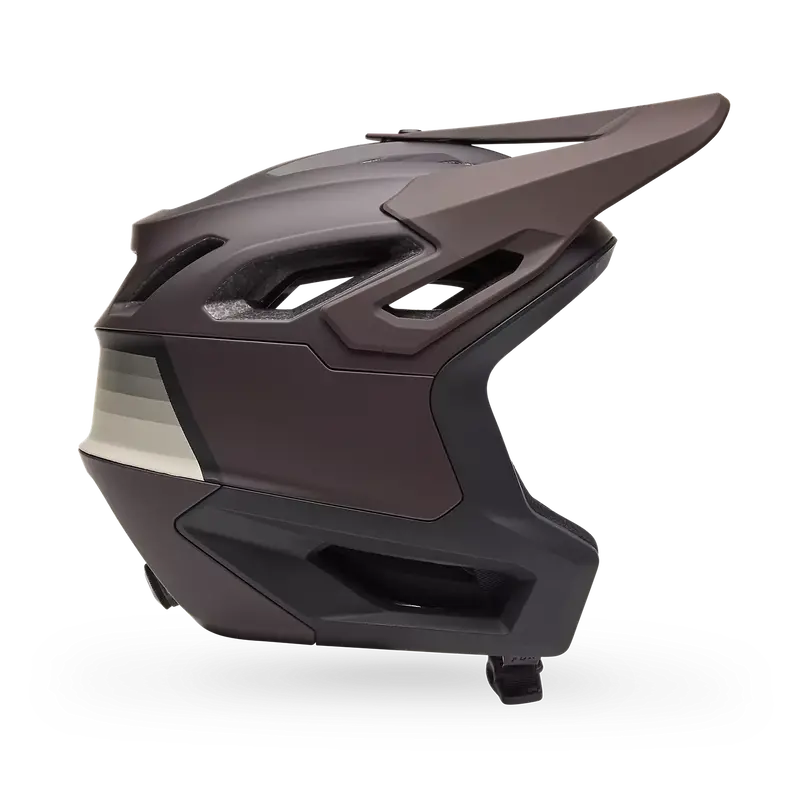 Fox Racing Dropframe Pro Mtb Helmet - Grid - Cocoa 1