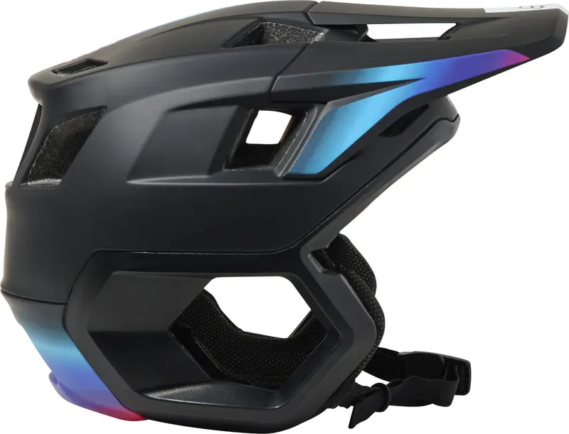 Fox Racing Dropframe Pro Mtb Helmet - Lunar Capsule - Rtrn - Black - 2022 2