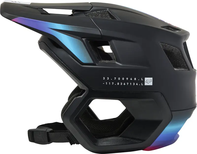 Fox Racing Dropframe Pro Mtb Helmet - Lunar Capsule - Rtrn - Black - 2022 3