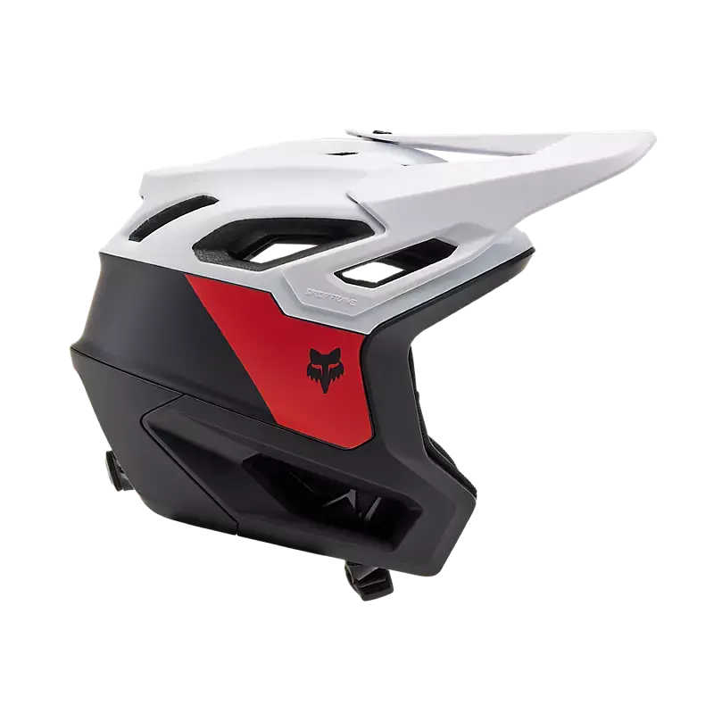 Fox Racing Dropframe Pro Mtb Helmet - Nyf - Black-White 1
