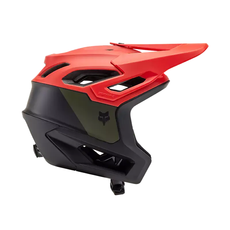 Fox Racing Dropframe Pro Mtb Helmet - Nyf - Orange Flame 1