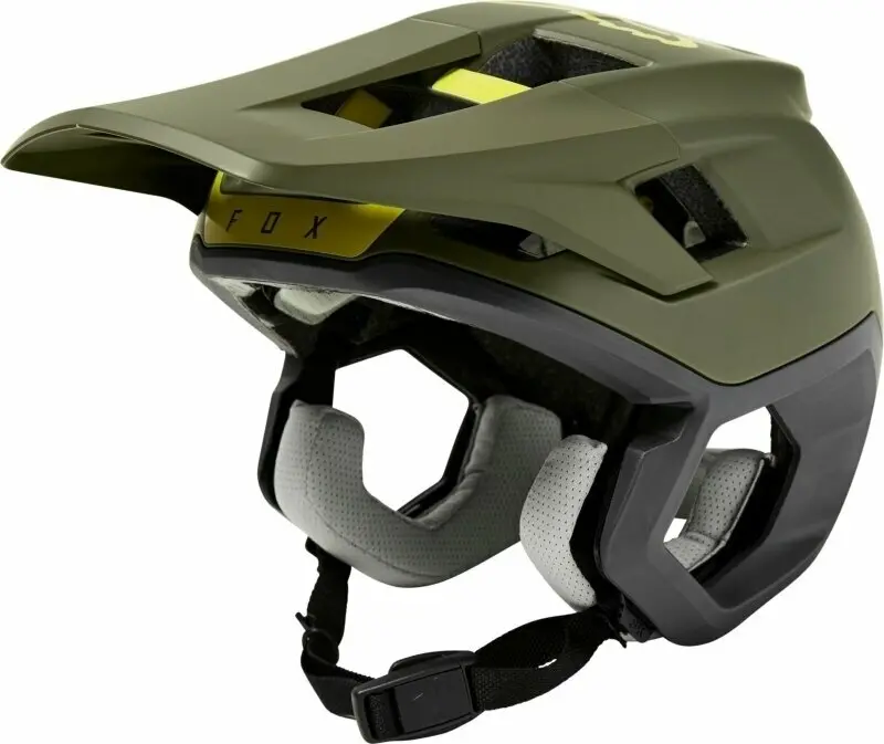 Fox Racing Dropframe Pro Mtb Helmet - Olive Green 1