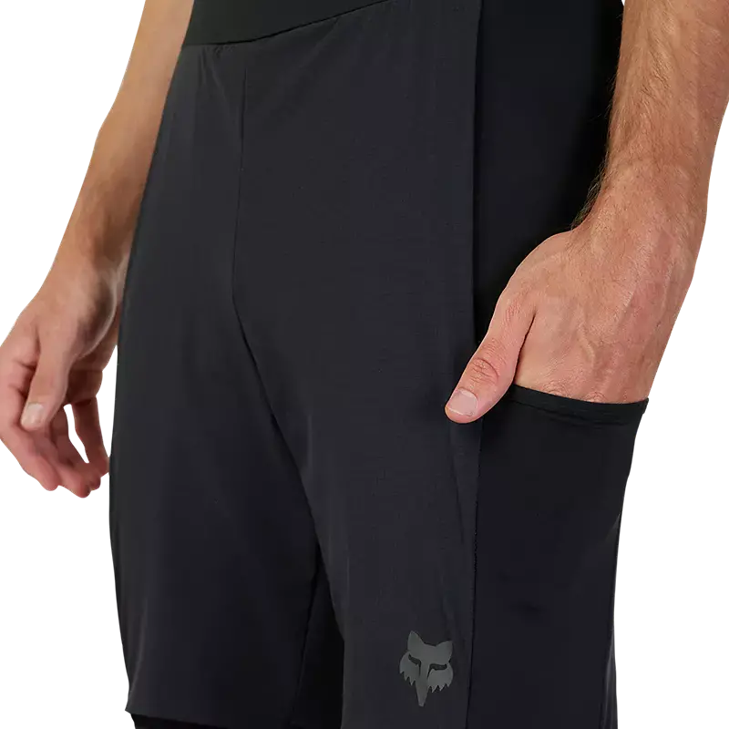 Fox Racing Flexair Ascent Cargo Bib Short - Black 4
