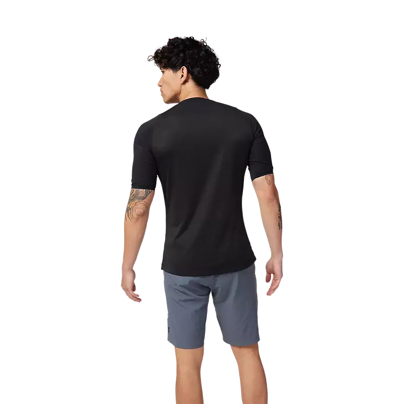 Fox Racing Flexair Ascent Short Sleeve Mtb Jersey - Black 4