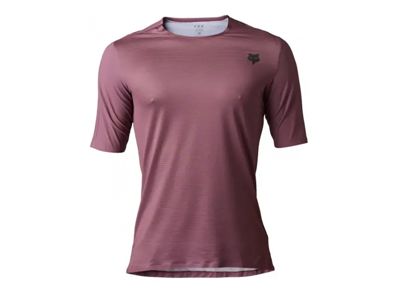 Fox Racing Flexair Ascent Short Sleeve Mtb Jersey - Cordovan 1