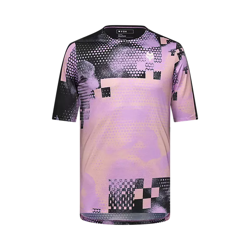 Fox Racing Flexair Ascent Short Sleeve Mtb Jersey - Pulse - Desert Rose 1