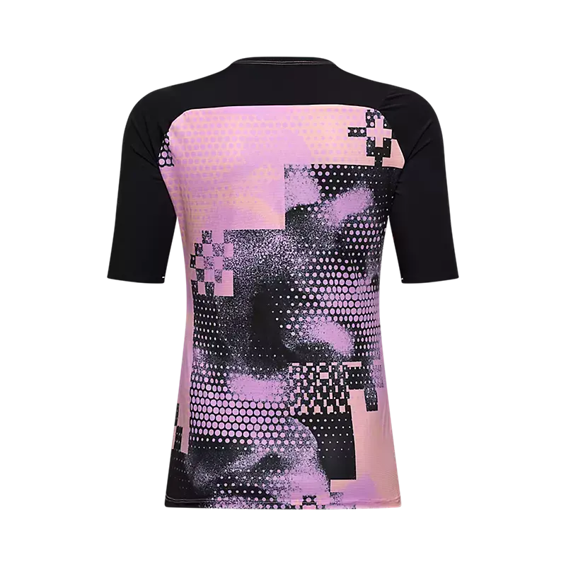 Fox Racing Flexair Ascent Short Sleeve Mtb Jersey - Pulse - Womens - Desert Rose 2