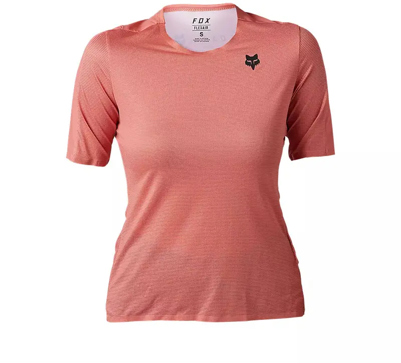 Fox Racing Flexair Ascent Short Sleeve Mtb Jersey - Womens - Salmon 1