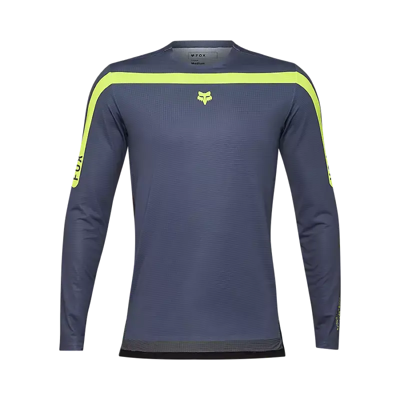 Fox Racing Flexair Aviation Long Sleeve Mtb Jersey - Graphite 1