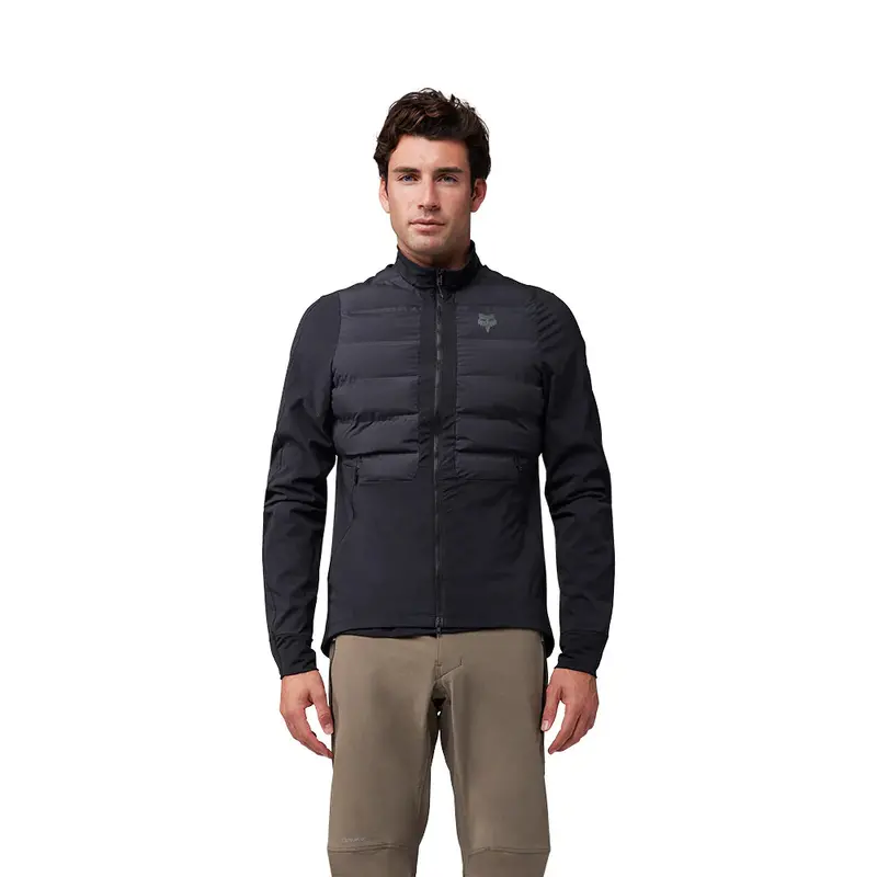 Fox Racing Flexair Fire Hybrid Cycling Jacket - Black 3