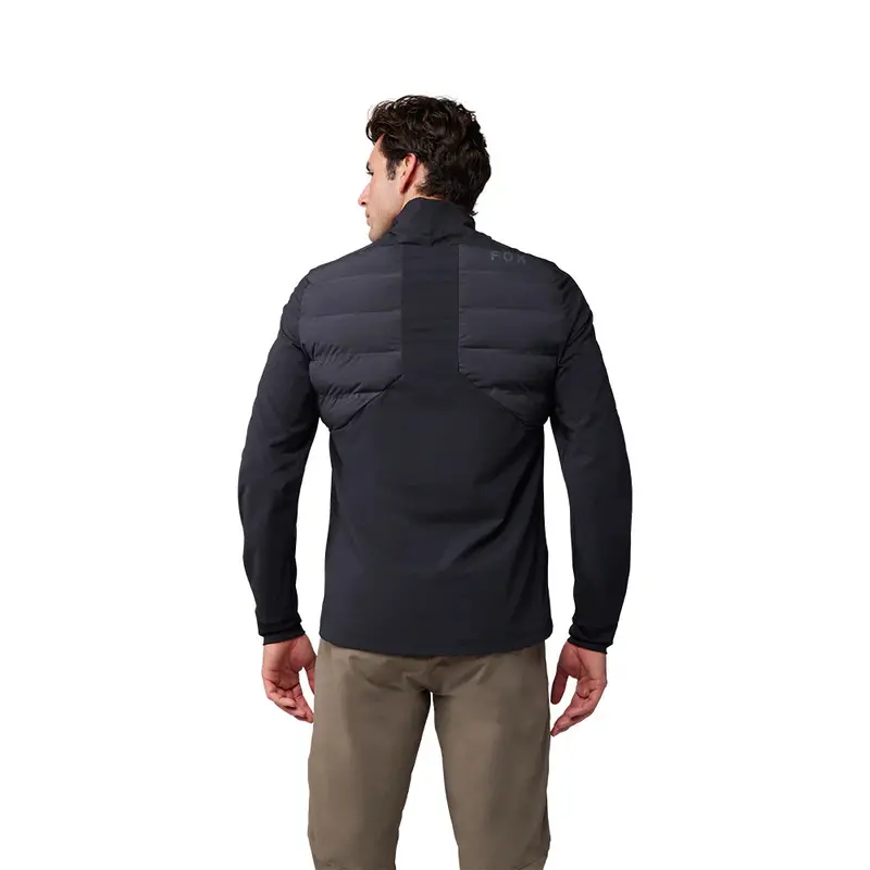 Fox Racing Flexair Fire Hybrid Cycling Jacket - Black 4