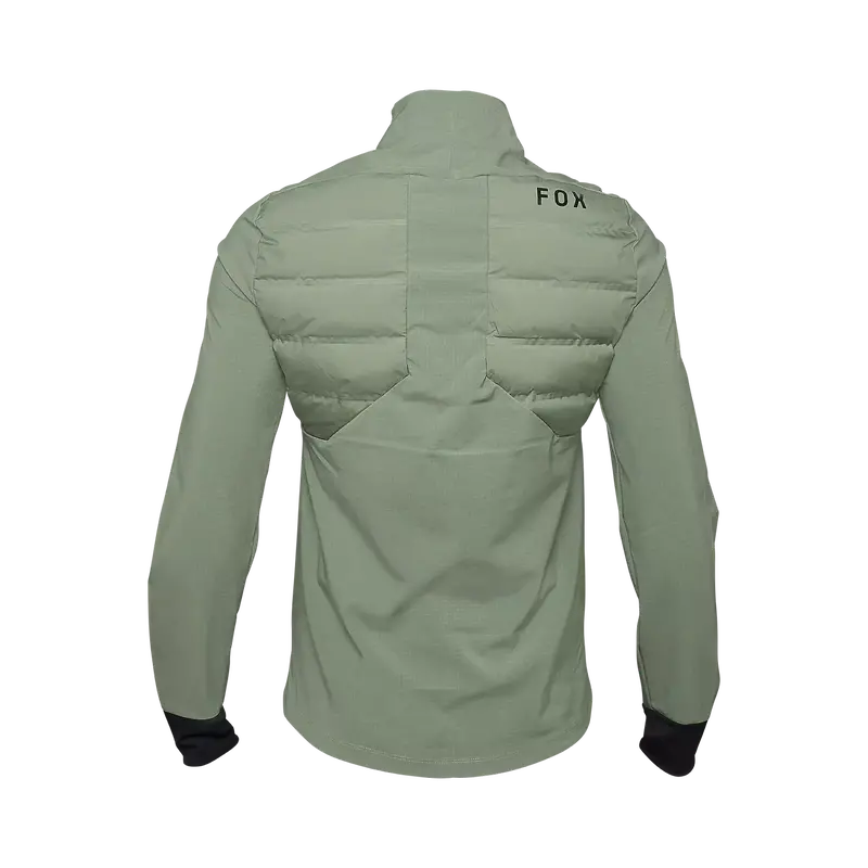 Fox Racing Flexair Fire Hybrid Cycling Jacket - Moss 2