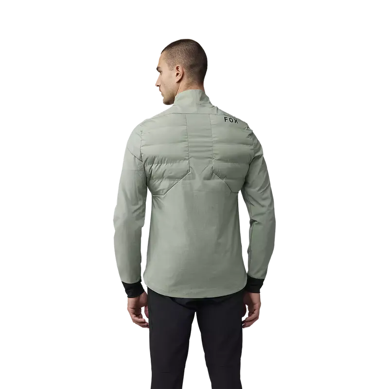 Fox Racing Flexair Fire Hybrid Cycling Jacket - Moss 4