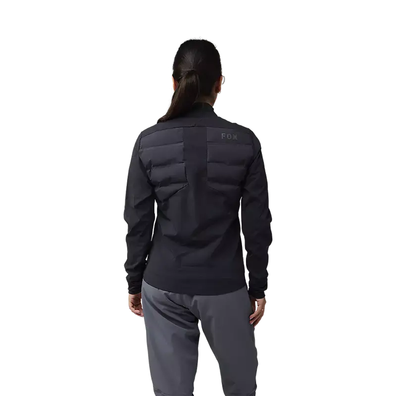 Fox Racing Flexair Fire Hybrid Cycling Jacket - Womens - Black 4
