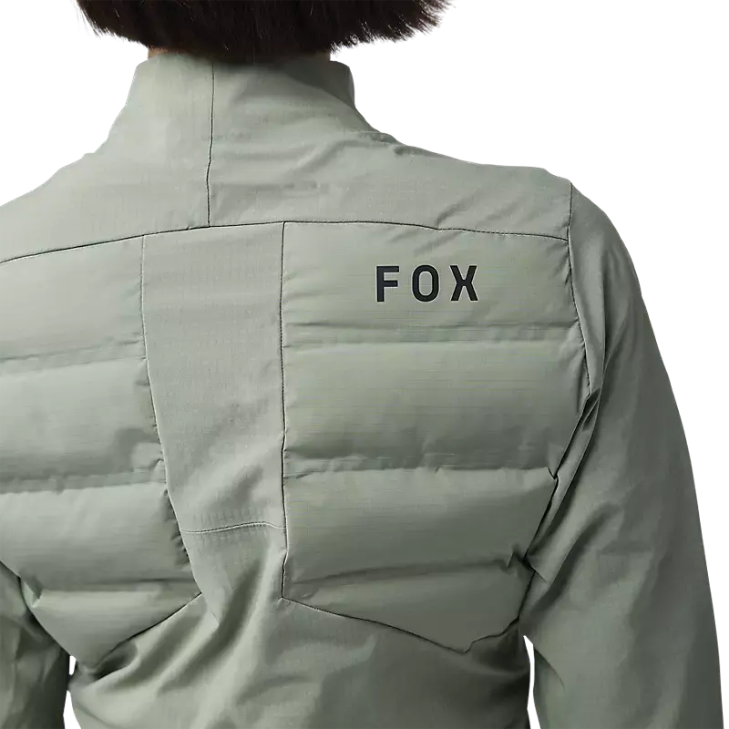 Fox Racing Flexair Fire Hybrid Cycling Jacket - Womens - Moss 5