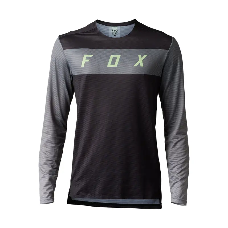 Fox Racing Flexair Long Sleeve Mtb Jersey - Arcadia - Black 1