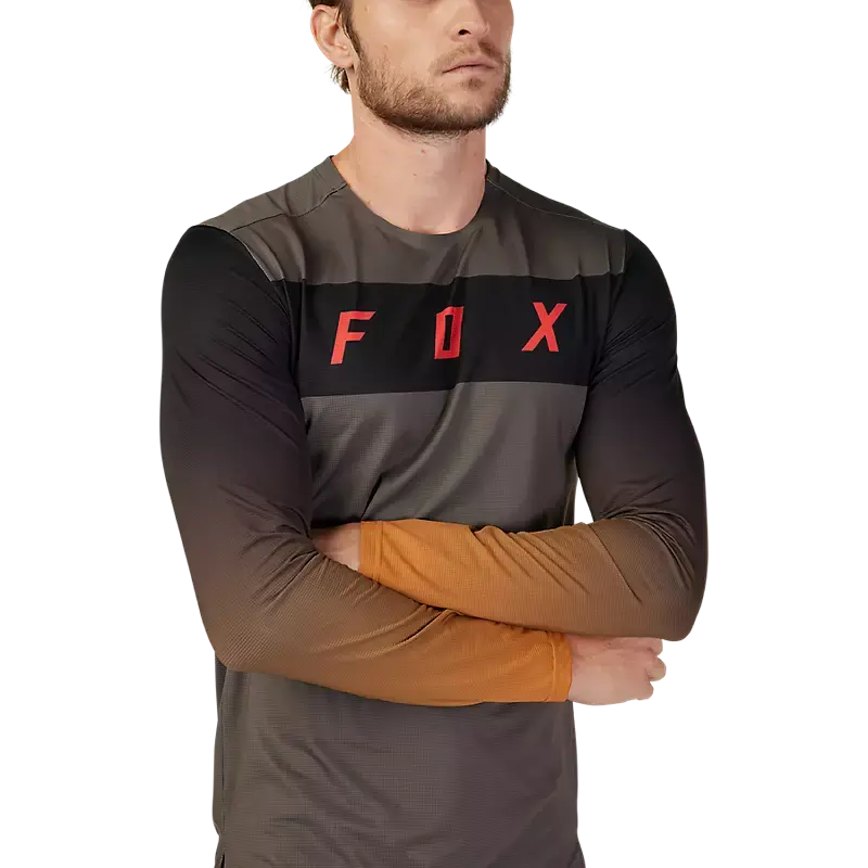 Fox Racing Flexair Long Sleeve Mtb Jersey - Arcadia - Dirt 4