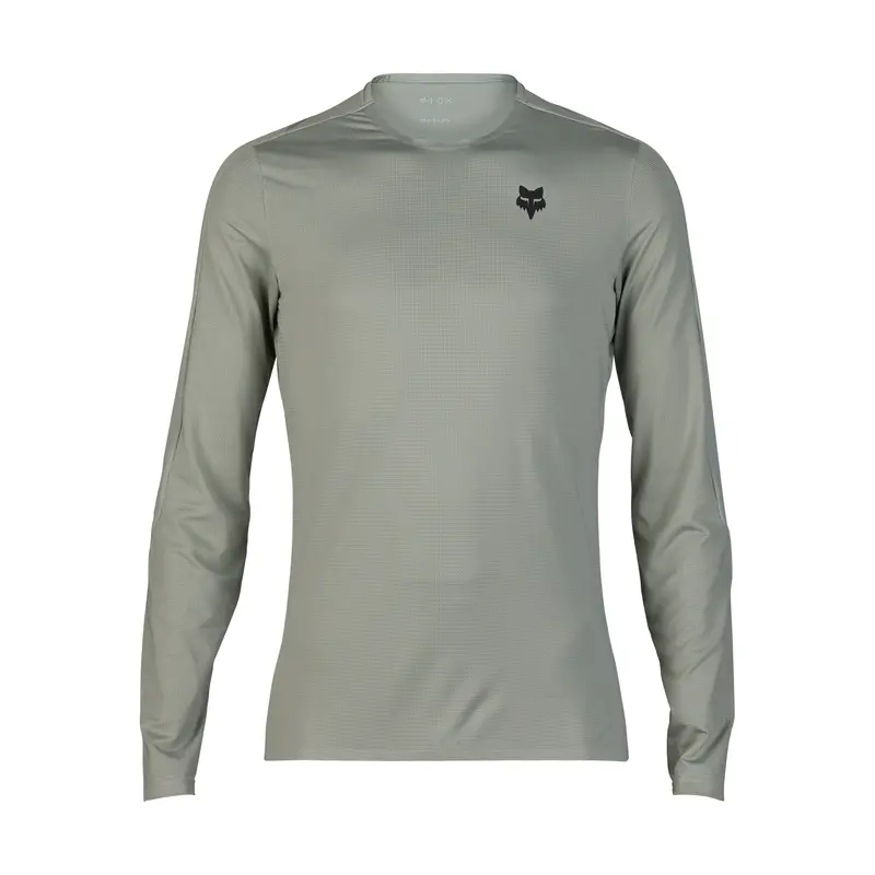 Fox Racing Flexair Long Sleeve Mtb Jersey - Ascent - Gray Vintage 1