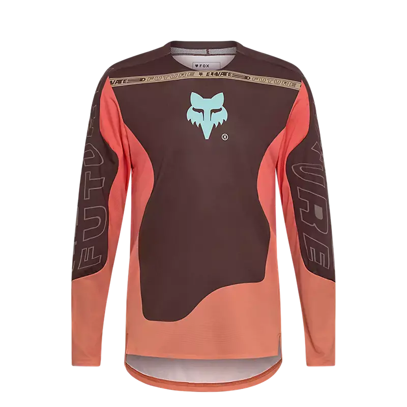 Fox Racing Flexair Long Sleeve Mtb Jersey - Elevated - Cocoa 1