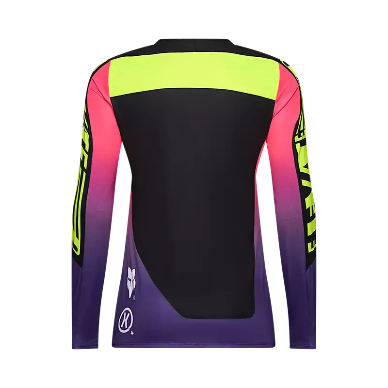 Fox Racing Flexair Long Sleeve Mtb Jersey - Elevated - Womens - Black 2