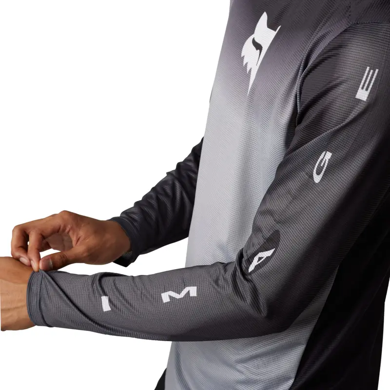 Fox Racing Flexair Long Sleeve Mtb Jersey - Novah - Steel Gray 4