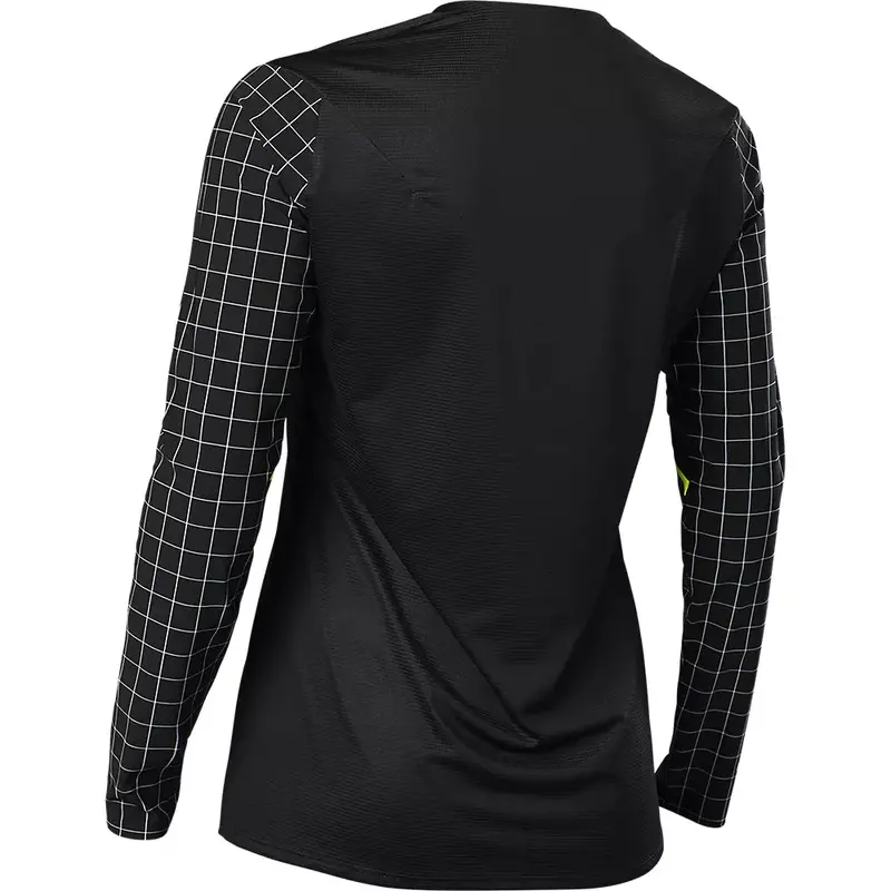 Fox Racing Flexair Long Sleeve Mtb Jersey - Womens - Celz - Black 2