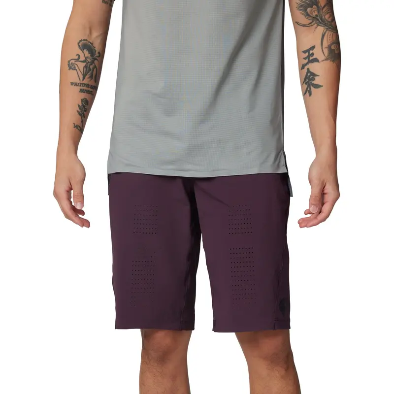 Fox Racing Flexair Mtb Short With Liner - Dark Purple 3