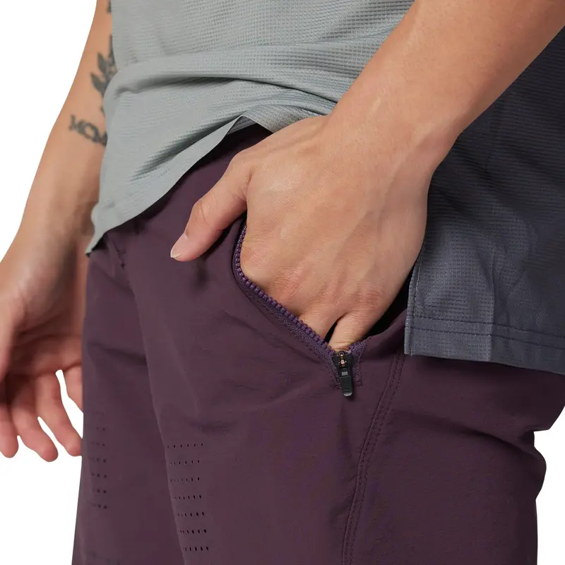 Fox Racing Flexair Mtb Short With Liner - Dark Purple 5