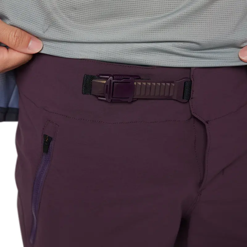 Fox Racing Flexair Mtb Short With Liner - Dark Purple 6