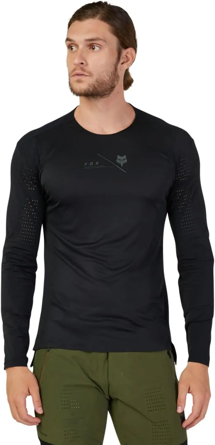 Fox Racing Flexair Pro Long Sleeve Mtb Jersey - Black 2