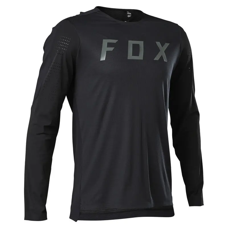 Fox Racing Flexair Pro Long Sleeve Mtb Jersey - Black - 2023 1