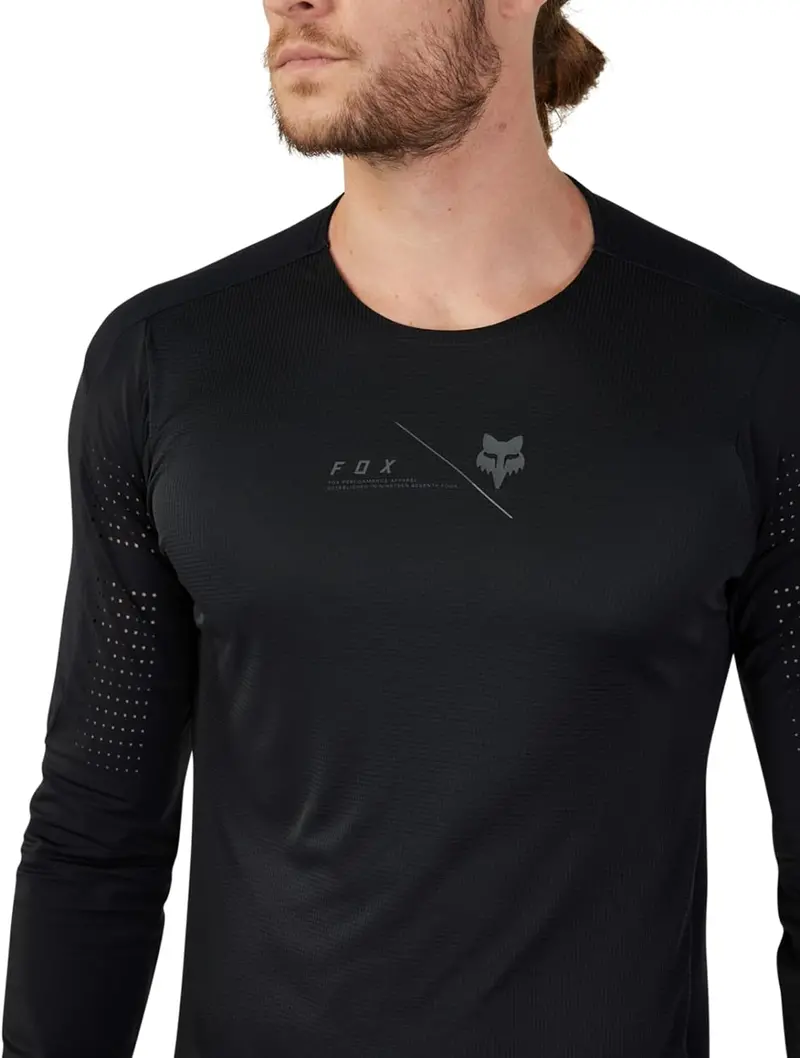 Fox Racing Flexair Pro Long Sleeve Mtb Jersey - Black 4