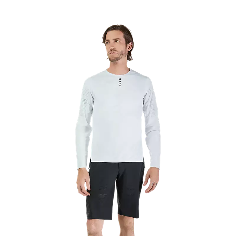 Fox Racing Flexair Pro Long Sleeve Mtb Jersey - Pale Blue 3