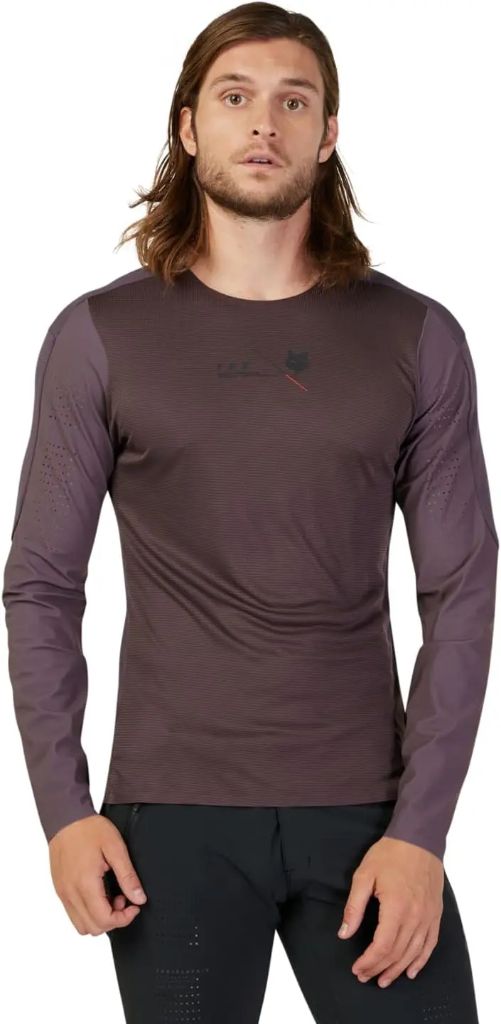 Fox Racing Flexair Pro Long Sleeve Mtb Jersey - Purple 2