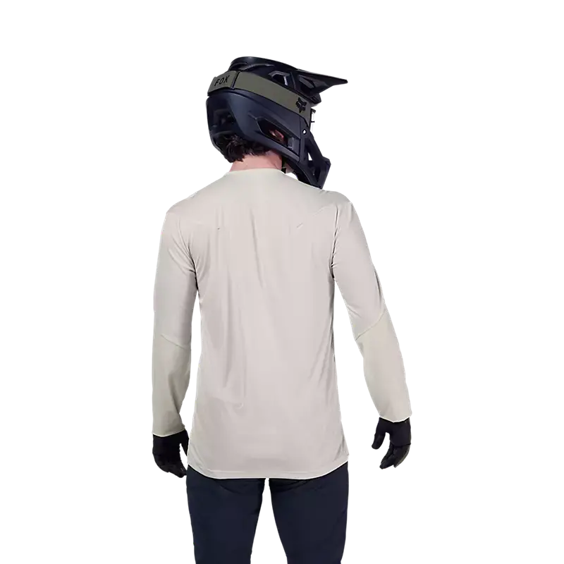 Fox Racing Flexair Pro Long Sleeve Mtb Jersey - Vintage White 4
