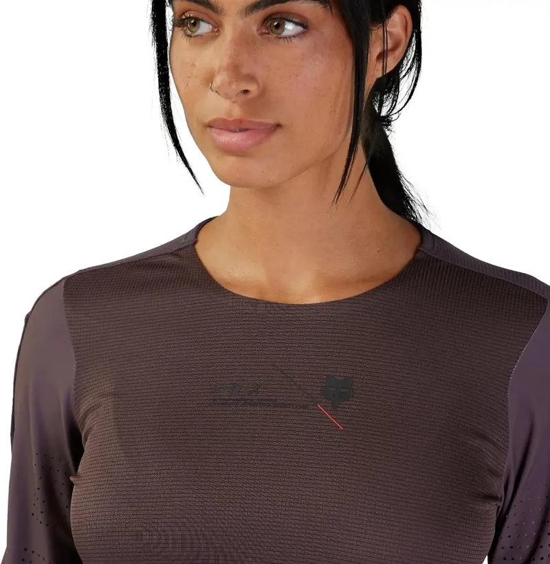 Fox Racing Flexair Pro Long Sleeve Mtb Jersey - Womens - Purple 4